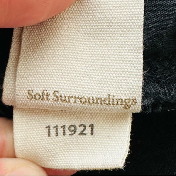 Soft Surroundings The Ultimate High Rise Slim Skinny Stretch Jeans Black Size 1X - Picture 7 of 11